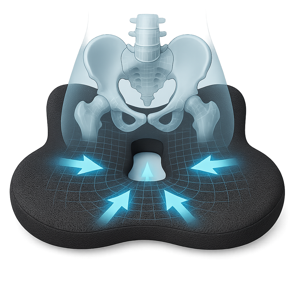 RoadRelief™ Truck Seat Cushion