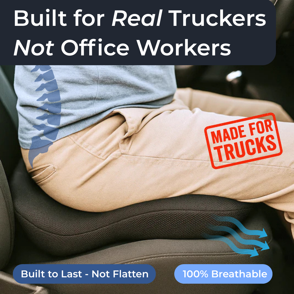 RoadRelief™ Truck Seat Cushion